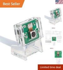 Advanced 1080P Motorized Focus Camera for Raspberry Pi - Includes Acrylic Case picture