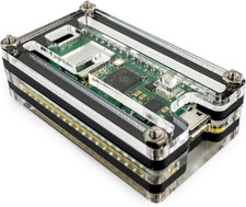 Zebra Pico W Case – for the Raspberry Pi Pico W/Pico 2 / Pico 2W - Single Pack picture