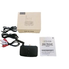 BE-RCA Pro Long Range Bluetooth Adapter for Bluetooth Music Streaming, Black picture