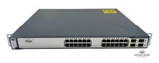 Cisco Catalyst 3750G 24-Port Gigabit Network Switch WS-C3750G-24TS-E1U V02 picture
