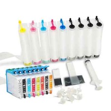Empty Continuous Ink Supply System With Chips for Epson R2000 Printer CISS picture