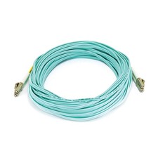 MONOPRICE 7622 Fiber Cord,Duplex,LC, LC,15m,Aqua 13U492 picture