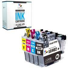 Compatible CMYi Black Color Ink Cartridges Lot fits Brother LC402 for MFC picture