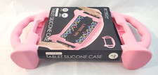 Universal Shockproof Silicone Cover Case For 7 - 8 inch Tablet W/ Handles Pink picture