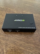 Aimos 2-Port HDMI KVM Switch 4K (Model AM-KVM201) – USB & HDMI – Pre-Owned picture