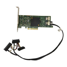 Dell LSI 9217-8i 6Gbps SAS SATA HBA RAID Controller Card 0GTP9G GTP9G + Cable picture