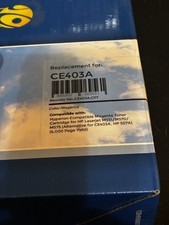 NEW SEALED HYPERION CE403A CE403ACPT MAGENTA LASERJET TONER CARTRIDGE M551DN picture