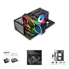 Mid Tower Open Frame  Bench for High-Performance Gaming PCs - RGB Equipped picture