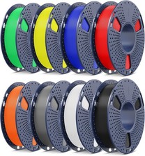 SUNLU PLA+ 3D Printer Filament Bundle 1.75mm, 8-Pack Multicolor, 2kg Total picture