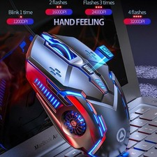 Dragon 6 Buttons 3200 DPI Gaming Mouse picture