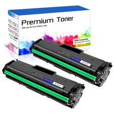 2PK MLT-D111L Toner Cartridge for Samsung SL-M2022 SL-M2022W SL-M2024W SL-M2026 picture