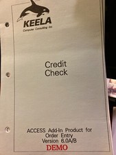 New Accpac Plus Accounting Companion Product. Credit Check. Keela. NFR. picture