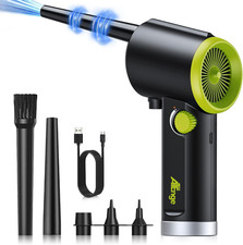 Compressed Air Duster, Electric Air Duster, Handheld Cordless Air Duster, Steple picture