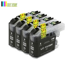 4 PK LC103XL LC103 Black Ink For Brother DCP-J152W MFC-J475DW MFC-J650DW J875DW  picture
