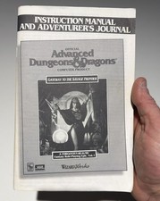 AD&D Gateway to the Savage Frontier IBM/PC SSI Adventures Journal Game Manual picture