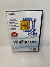 NEW Corel WinZip 14 Pro - Corel - Compression Software - WIN CD ROM - Sealed picture