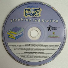 Jim Henson's Muppet Babies Thinking & Sorting Software Cd-rom Windows Mac 2005 picture