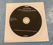 Dell Cyberlink PowerDVD 9.5 CD P/N# 3VHW0 - Reinstall - Windows XP/Vista/7 picture
