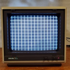 TAXAN RGB Vision 210 12” CRT Color Monitor Vintage Retro Gaming (KS12R102S) picture