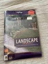 Vintage 90’s SoftKey Landscape Architect CD ROM Windows NOS Design Outdoor New picture