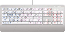 Azio Vision Mac USB-C Keyboard, Backlit/Large Print, 3 KB540 -  picture