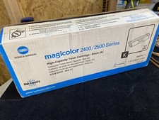 Konica Minolta Magicolor 2400/2500 High Capacity Toner Cartridge Type AM Black K picture