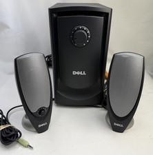 Dell A425 Zylux Multimedia Computer Speaker System With Powered Subwoofer Tested picture