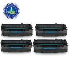 4pk Compatible Q7553A 53A Toner For HP LaserJet P2015 P2015d P2015dn M2727 M2727 picture