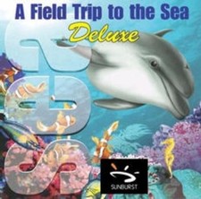 A Field Trip To The Sea Deluxe PC MAC CD learn ocean animals life corel reefs + picture