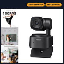 1080P 100FPS AI Tracking Webcam for PC, PTZ Streaming Camera, Video Conferencing picture