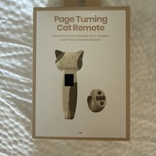 GEMS Universal E-Reader Finger Remote Brown Spots Cat USB-C Motion Controller picture