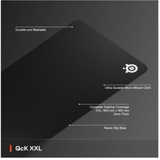 QcK XXL Gaming Pad - Precision Tracking, Full Desk Coverage picture