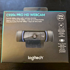 Logitech C920s PRO HD Webcam 1080p 30fps USB Autofocus Mic Privacy Shutter picture