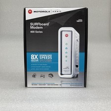 Motorola Arris SURFboard SB6141 Cable Modem DOCSIS 3.0 White RETAIL (Not ex-ISP) picture