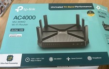 TP-Link Archer A20 AC4000 MU-MIMO Tri-Band Wi-Fi Router 4000 Mbps New picture
