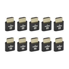 10 pcs HDMI Virtual Display Adapter Dummy Plug Headless Emulator Splashtop Miner picture