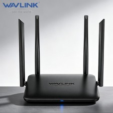 WAVLINK 1200Mbps Internet Router Dual Band WiFi Router WAN/LAN MU-MIMO Beamformi picture