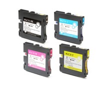 Ink Cartridge Set 405688 GC31K 405689 GC31C 405690 GC31M 405691 GC31Y B C M Y Co picture