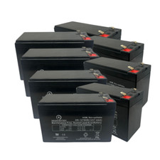 APC RBC12 Battery Kit DL5000RMI5U DL5000RMT5U UPS Replacement - 8x 12V 7AH SLA picture