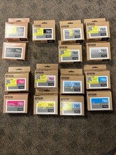 Lot Of 15 Genuine Epson 760 Ink Cartridge Mixed Colors  Date: All 2023-24 picture