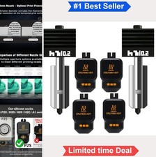 2 Pack 0.2mm Hardened Steel Hotend Kit for 3D Printer High Speed High picture