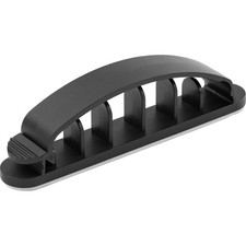StarTech 100 Cable Management Clips, Self Adhesive 6 Slot, Resusable Nylon picture