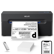 Bluetooth 4x6 Thermal Shipping Label Printer - Wireless, Fast, Compact, Easy Set picture