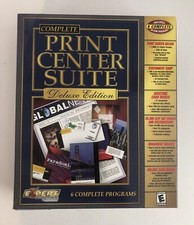 ACTIVISION Complete Print Center Suite Deluxe Edition - Card Maker - NEW SEALED picture