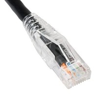 Bulk Lot 500 PCS 7ft Cat6 RJ45 Ethernet Cable (UTP) Black, Gold Plated, Sealed picture