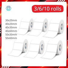 SINMARK Thermal Label Sticker Rolls Waterproof Adhesive Paper for SK58 SK20 picture
