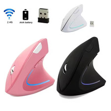 Wireless Vertical Ergonomic Mouse Right Hand Gaming 3 DPI USB Optical Computer picture