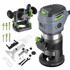 WORKPRO 6.5 Amp Compact Router Combo Kit, Fixed & Plunge Base W125226AE picture