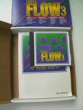 Flow 3 Corel Version 3 software FLOW3 and user manual, Windows 95 picture