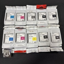 Canon PFI-106 Ink Cartridge Tank GENUINE 130ml Expired New Unopened set of 10 picture